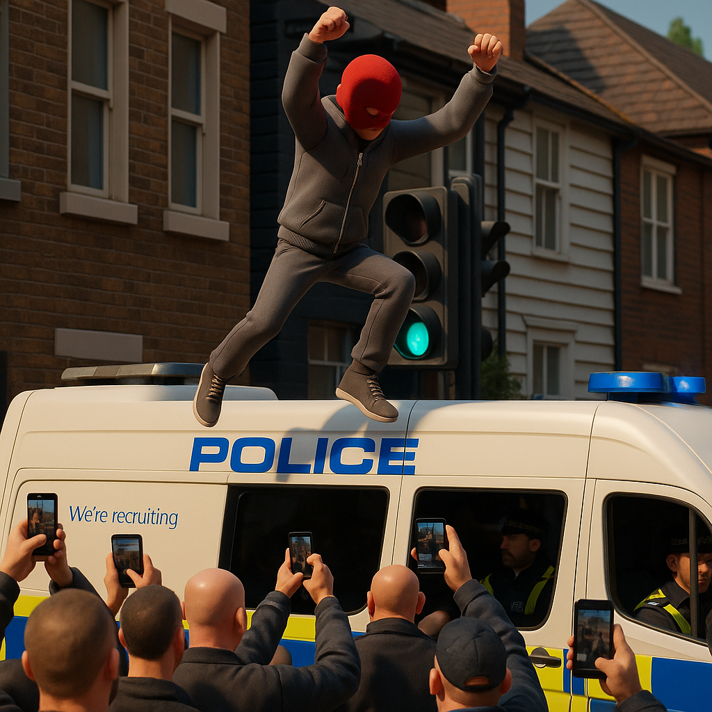 1000130171 James Harvey & Luke Sherman Arrested at Epping Protest — Free Speech Under Threat